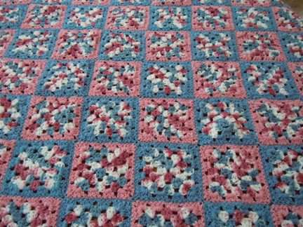 How to make a granny square afghan 